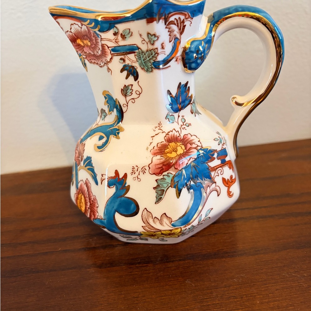 Masons Ironstone Java Jug Pitcher Made In England - Picture 2 of 5